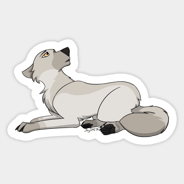 WolfQuest the Lost Tales- Virgo Sticker by JayPlays Official